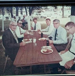 D. E. Warfield, 3rd from right.